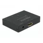 DELOCK DisplayPort 2 - 1 -kytkin - kaksisuuntainen 8K 30 Hz