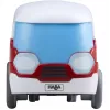 HABA Kullerbu Momentum Motor Mini Bus sininen harmaa punainen valkoinen