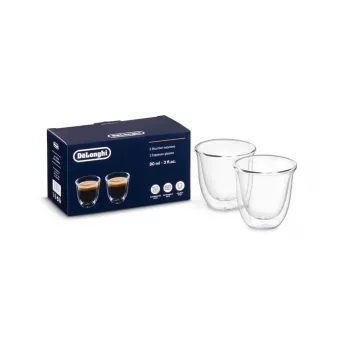 Kahvikuppi De’Longhi 5513214591 läpinäkyvä 2 kpl