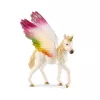 schleich BAYALA siivekäs sateenkaari-yksisarvisen varsa, 5 vuotta, yksisarvinen / Pegasus, yksisarviset ja keijut, monivärinen, muovi, 1 kpl