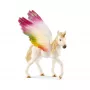 schleich BAYALA siivekäs sateenkaari-yksisarvisen varsa, 5 vuotta, yksisarvinen / Pegasus, yksisarviset ja keijut, monivärinen, muovi, 1 kpl