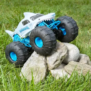 Monster Jam, virallinen Megalodon STORM All-Terrain kauko-ohjattava monster truck, mittakaava 1:15