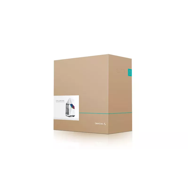 PC-kotelo DeepCool CYCLOPS WH Midi Tower valkoinen