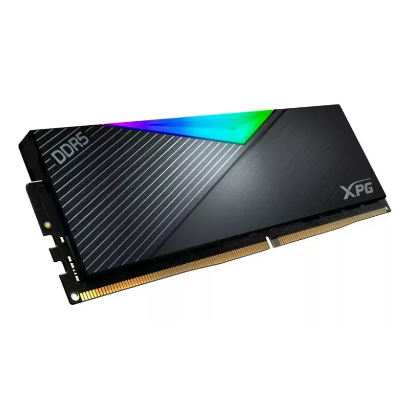 ADATA DIMM 64 GB DDR5-6400 (2x 32 GB) Dual-Kit (musta, AX5U6400C3232G-DCLARBK, Lancer RGB, INTEL XMP) - 64 GB - DDR5