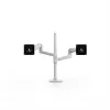 ERGOTRON LX Dual Stacking Arm, korkea varsi (valkoinen)
