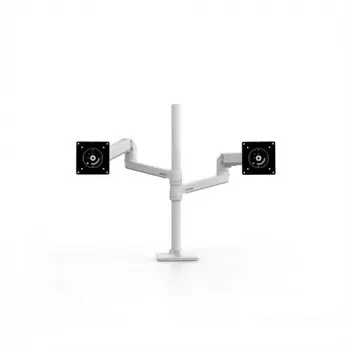 ERGOTRON LX Dual Stacking Arm, korkea varsi (valkoinen)