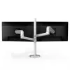 ERGOTRON LX Dual Stacking Arm, korkea varsi (valkoinen)