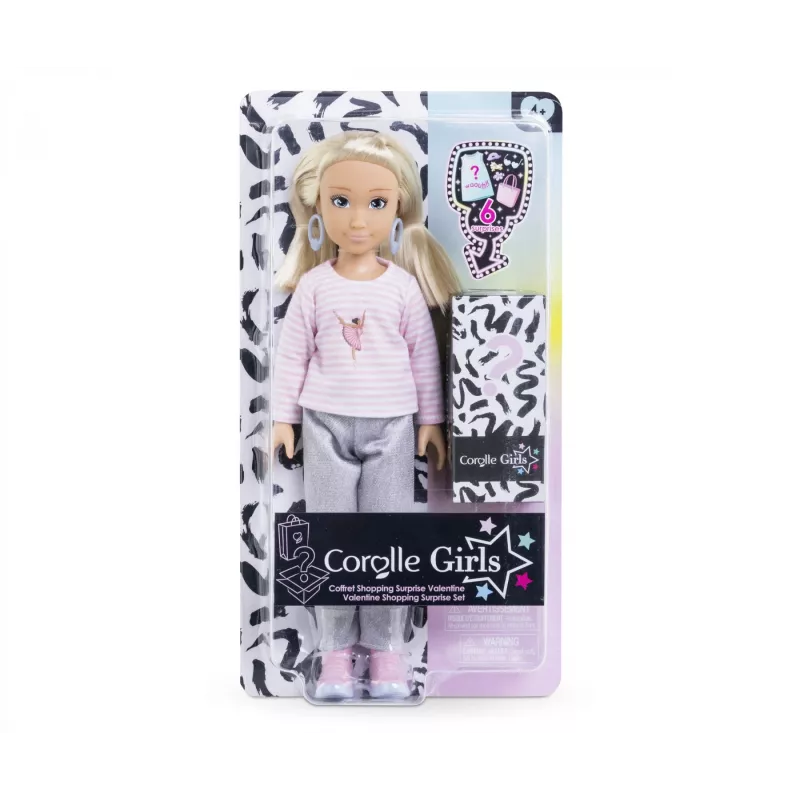 Corolle Girls Valentine Shopping Surprise nukke, 4+ vuotta