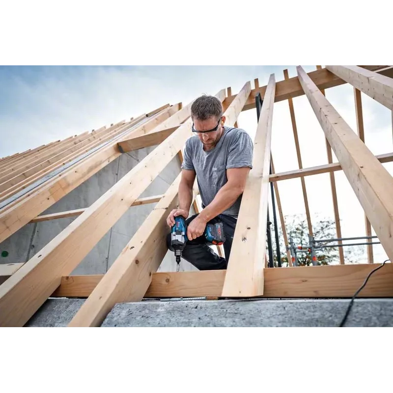 Bosch GDS 18V-1050 H Professional akkuiskuväännin 18 V, 1050 Nm, 1750 rpm, 3/4" ulkoneliö, 2x ProCORE18V 5,5 Ah, L-BOXX, sininen/musta