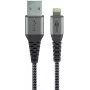 Lightning-kaapeli Wentronic 49267 0,5 m musta-harmaa
