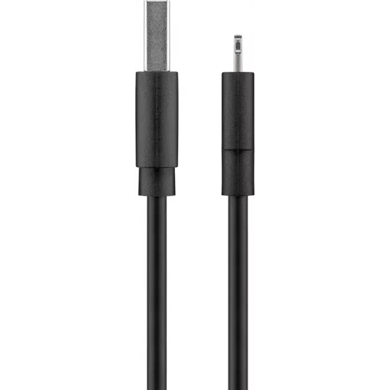 Goobay Lightning USB lataus- ja synkronointikaapeli 1 m Lightning USB A CE MFi