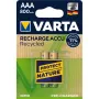 VARTA Recharge -paristo Recycled 800 mAh AAA NiMH 2 kpl:n pakkaus