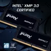 Kingston Technology FURY 32GB 6000MT/s DDR5 CL38 SODIMM (2 kpl pakkaus) Impact XMP
