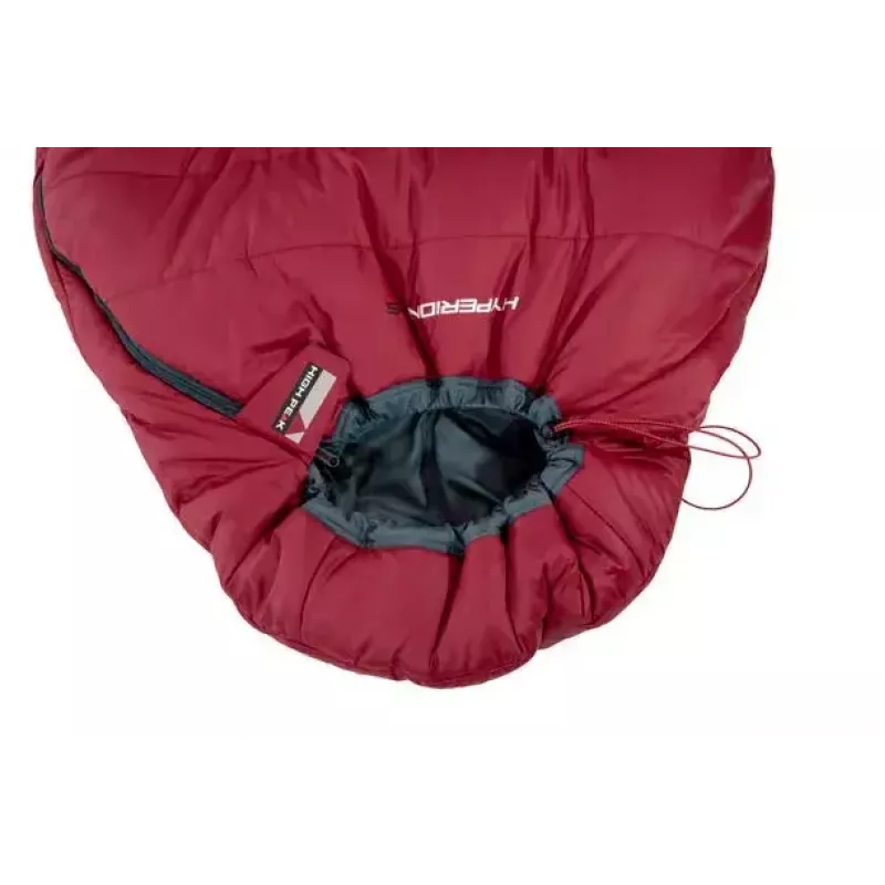 Muumio-makuupussi High Peak Hyperion 1M nylon harmaa punainen 210 cm