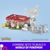 MEGA Pokémon rakennussarja, metsäkeskus (648 osaa) ja 4 toimintahahmoa
