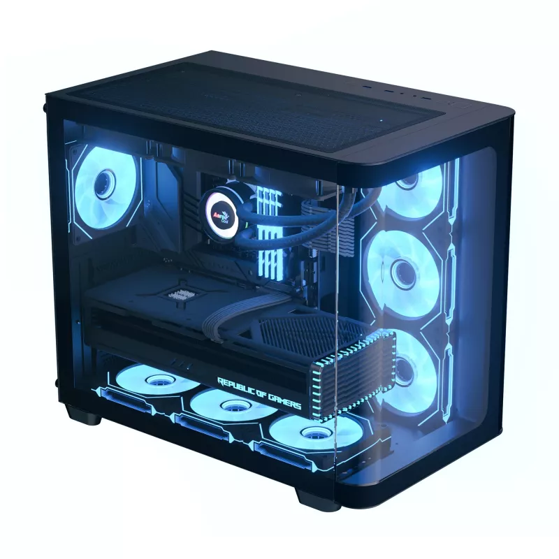 Aerocool P500C Midi Tower musta