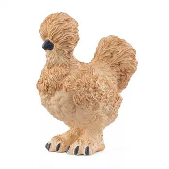 Schleich Silkie-kana malli 14891 — maatilan eläinfiguuri, monivärinen, lapsille 3 vuodesta alkaen