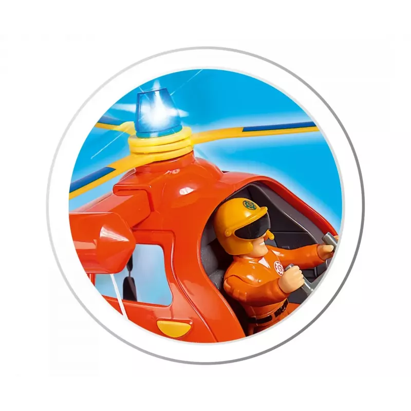 Helikopteri Simba Toys 109252510 Palomies Sam oranssi 3+