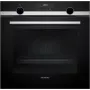 Siemens iQ500 HB578HBS7 sisäänrakennettava uuni 60 cm, 71 l, jopa 275 °C, pyrolyysi, Home Connect, energialuokka A+, musta/ruostumaton teräs