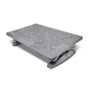 Kensington SmartFit SoleMate Pro Elite K50345EU ergonominen jalkatuki, säädettävä korkeus 9–12 cm, kallistus 0–18°, harmaa