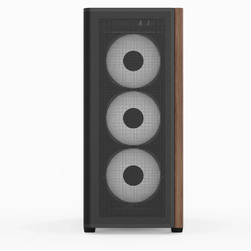 Aerocool D501A Midi Tower musta