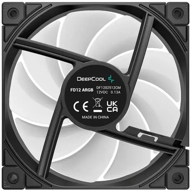 Kotelotuuletin DeepCool FD12 ARGB 120mm musta 120x120x25