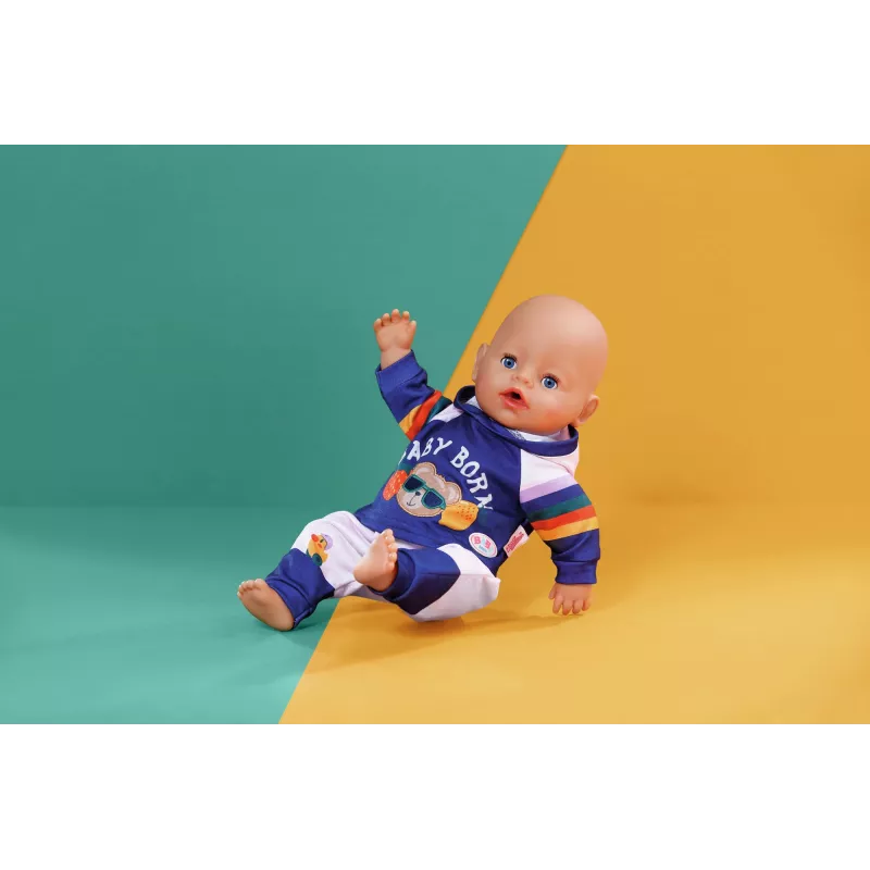 BABY born verryttelyasu laivastonsininen 43 cm nuken vaatesarja