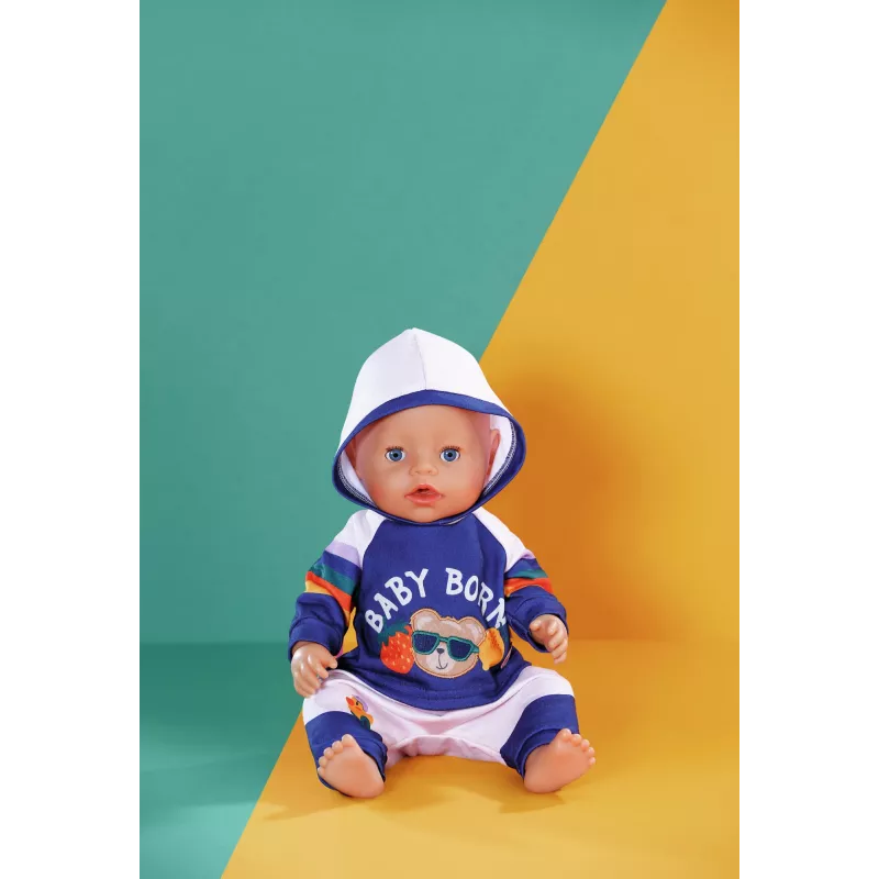 BABY born verryttelyasu laivastonsininen 43 cm nuken vaatesarja