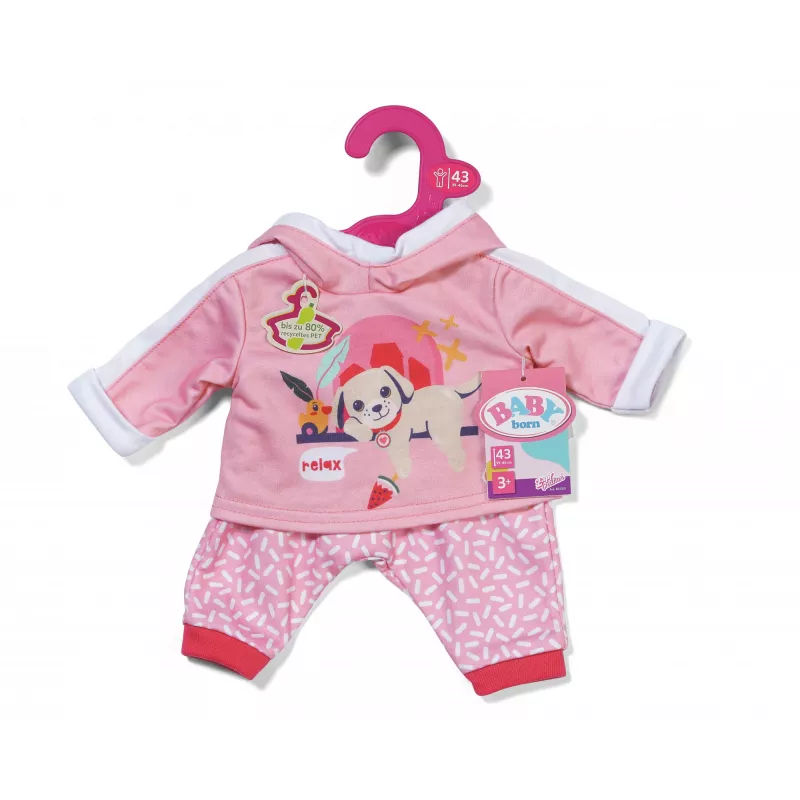 BABY born verryttelyasu pinkki 43 cm nuken vaatesarja