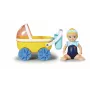 BABY born Splish Splash lastenvaunut Emma-kylpynukella monivärinen
