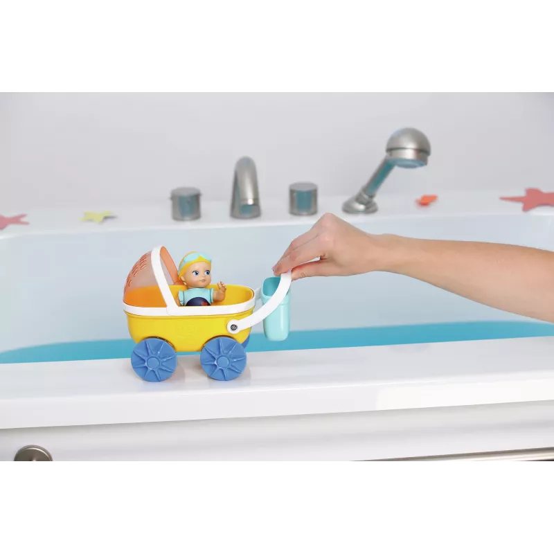 BABY born Splish Splash lastenvaunut Emma-kylpynukella monivärinen