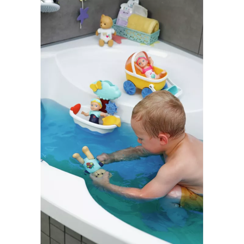 BABY born Splish Splash Teddy kylpyeläin monivärinen