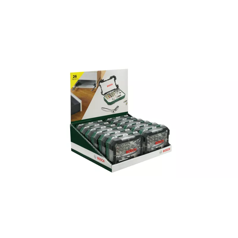Bosch 2 607 017 322 ruuvauskärjet 26 kpl