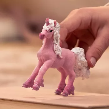 schleich BAYALA kukkayksisarvisen varsa, 5 vuosi/vuotta, yksisarvinen / Pegasus, yksisarviset & keijut, monivärinen