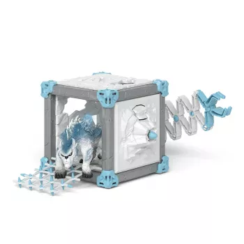 schleich ELDRADOR CREATURES BattleCave Snow Slasher, toiminta/seikkailu, hirviöt ja lohikäärmeet, jäämaailma, BattleCave, 7 vuosi/vuotta, monivärinen