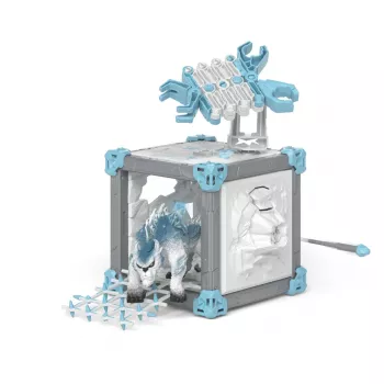 schleich ELDRADOR CREATURES BattleCave Snow Slasher, toiminta/seikkailu, hirviöt ja lohikäärmeet, jäämaailma, BattleCave, 7 vuosi/vuotta, monivärinen