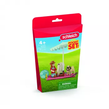 schleich HORSE CLUB Päiväretki järvelle, eläin, hevoset, laukkusetit, 5 vuotta, monivärinen