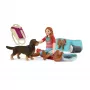 schleich HORSE CLUB Yöpymisleikkisetti Hannah, eläin, hevoset, laukkusetit, 5 vuotta, monivärinen