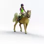 schleich HORSE CLUB Sarah & Mystery, 5 vuotta, hevoset, monivärinen