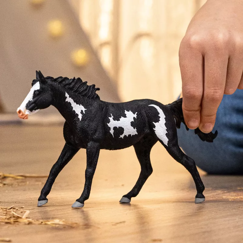 schleich HORSE CLUB Paint Horse -ruuna, 5 vuotta, hevoset, monivärinen