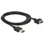USB-kaapeli DeLOCK 2 m 2xUSB2.0-A
