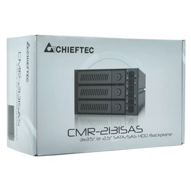Chieftec CMR-3141SAS asemapaikan peitelevy musta