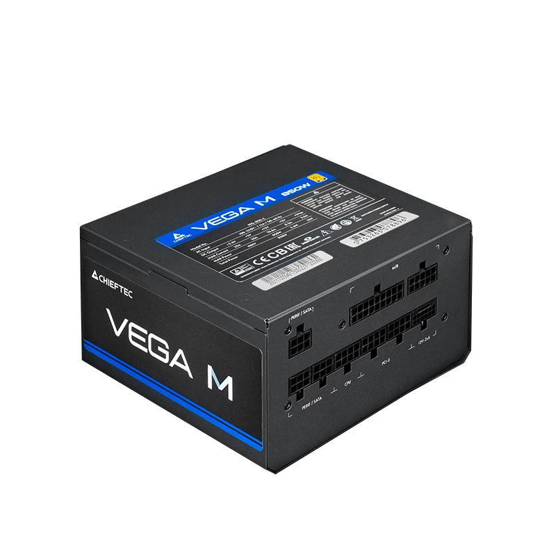 Chieftec Vega PPG-850-C virtalähde 850 W 20+4-pin ATX ATX musta