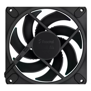 FRACTAL DESIGN jäähdytystuuletin Momentum 12 RGB 3 kpl:n pakkaus musta