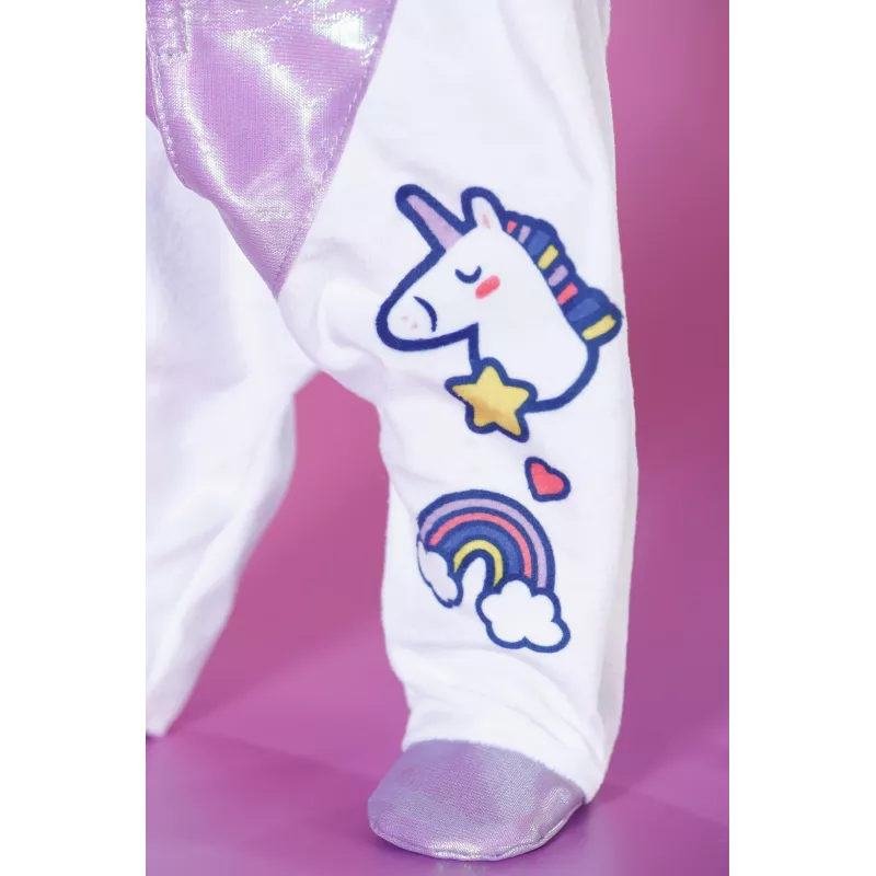 BABY born yksisarvis-potkupuku 43 cm nukelle