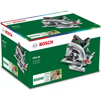 Bosch PKS 40 13 cm vihreä, hopea 5 300 kierr./min 850 W