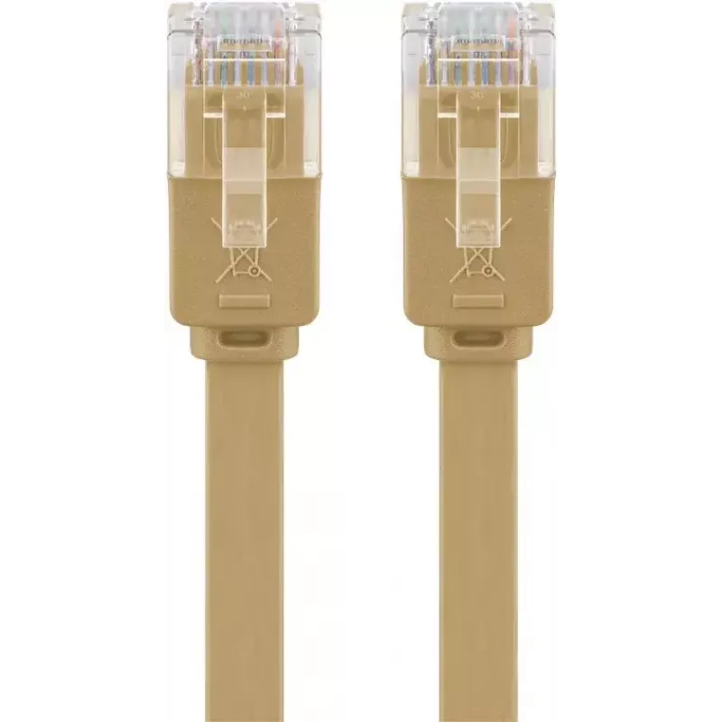 Verkkokaapeli Goobay 95883 RJ-45 Cat6 15 m vaaleanruskea
