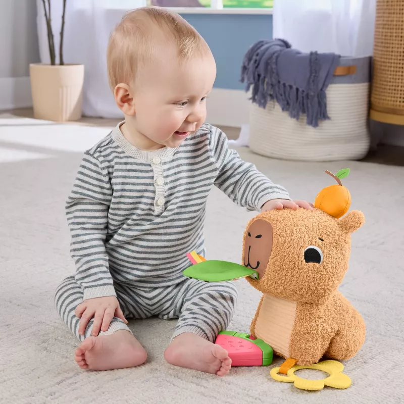 Leluvesisika Fisher-Price Snuggly Snacky Capy 0,5 vuotta