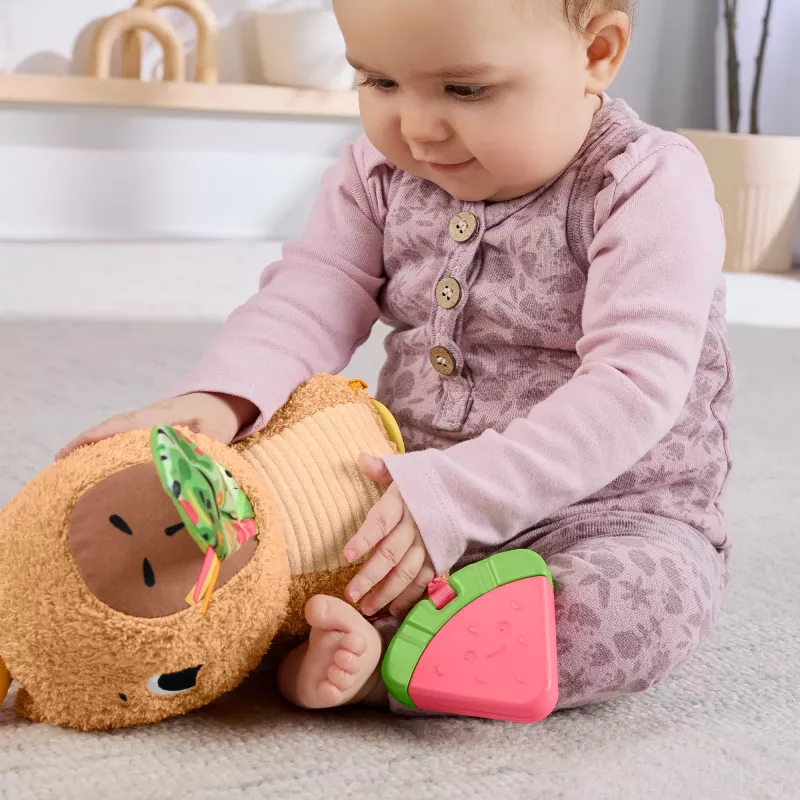 Leluvesisika Fisher-Price Snuggly Snacky Capy 0,5 vuotta