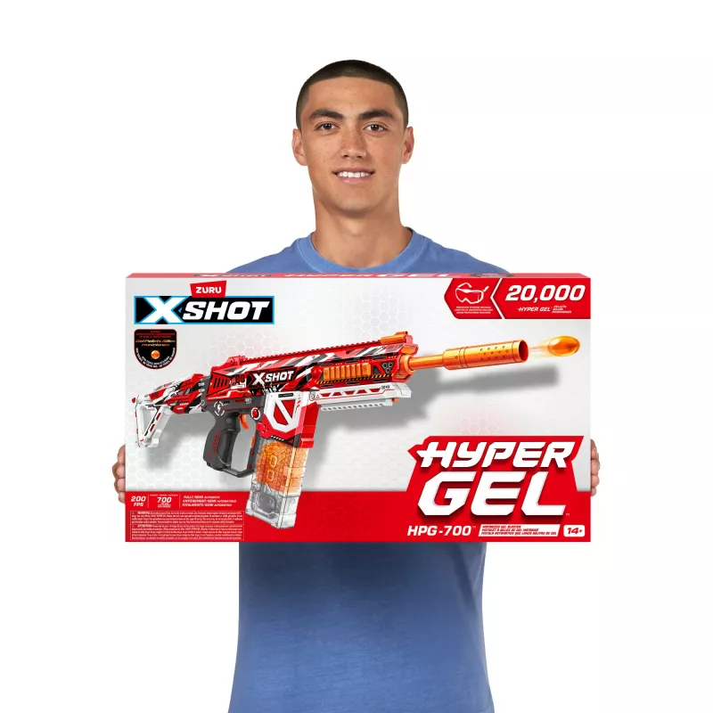 Zuru XSHOT Hyper Gel HPG-700 geelipyssy, 3500 geelipalloa